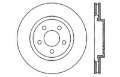 Picture of StopTech 05-09 Chrysler 300 5-7L V8 exc SRT-8 Rear Left Slotted & Drilled Rotor