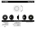 Picture of StopTech 07-10 GMC Sierra w- Rear Drum - 07-09 GMC Yukon Rear Left Slotted & Drilled Rotor