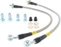 Picture of StopTech 94-02 Ford Mustang Exc Cobra - 03-04 Mustang Base & GT Stainless Steel Front Brake Lines