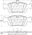 Picture of StopTech 96-02 BMW Z3 - 03-08 Z4 - 97-00 323 - 10-90-99 325-328 E30-E36 Front Brake Pads