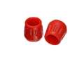 Picture of Energy Suspension Universal Red 1-3-8in OD x 1-2in McPherson ID Strut Bump Stop Set