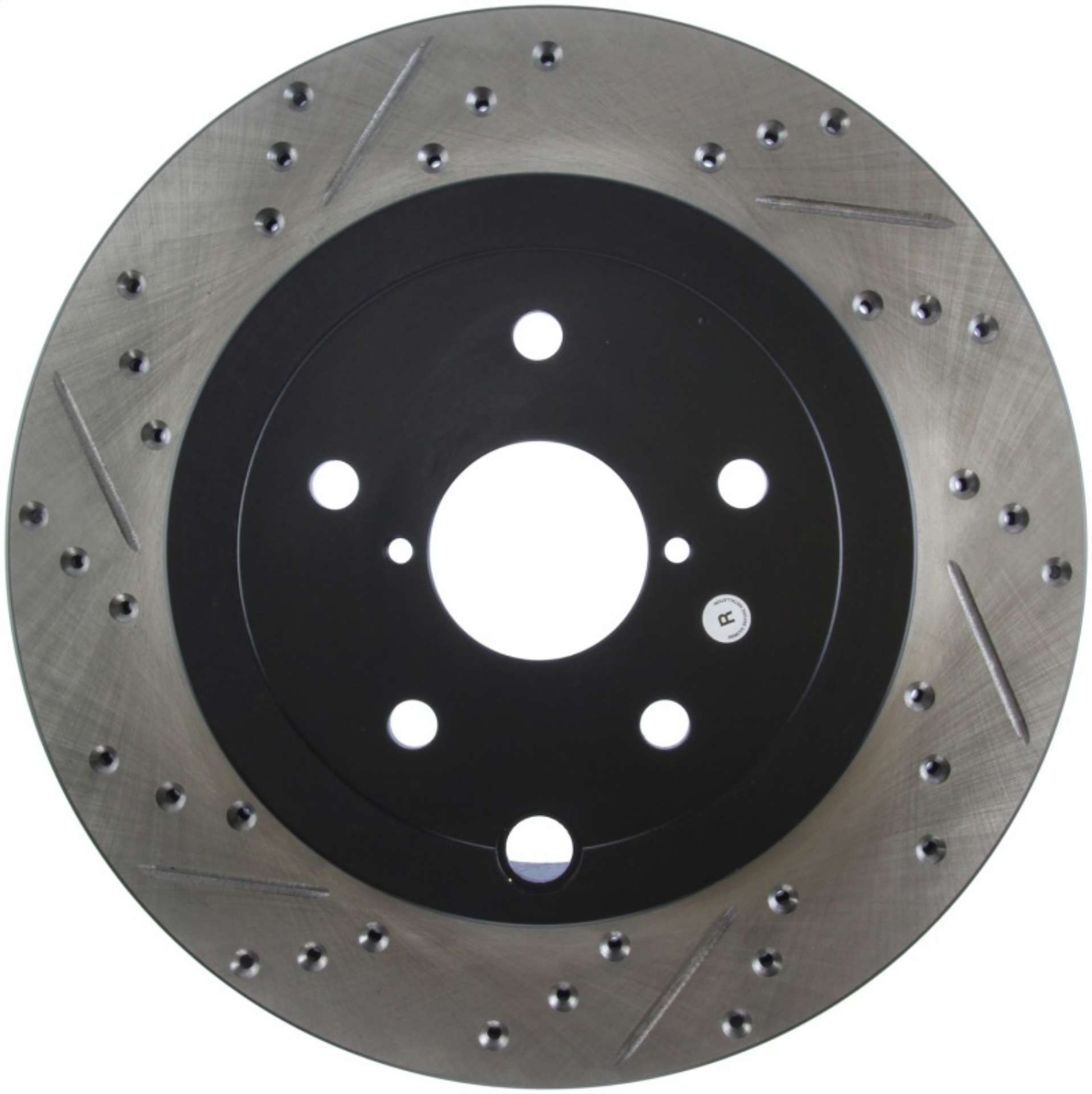 Picture of StopTech 08+ Subaru STI Will Not Fit 05-07 Slotted & Drilled Sport Brake Rotor