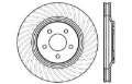 Picture of StopTech 94-04 Ford Mustang SVT Cobra Slotted & Drilled Sport Front Right Brake Rotor