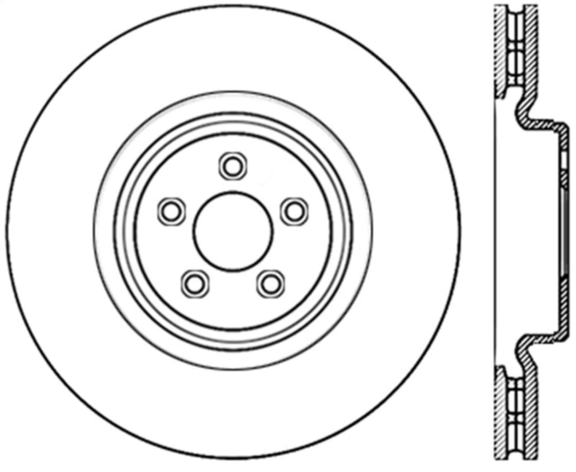 Picture of StopTech Drilled Sport Brake Rotor