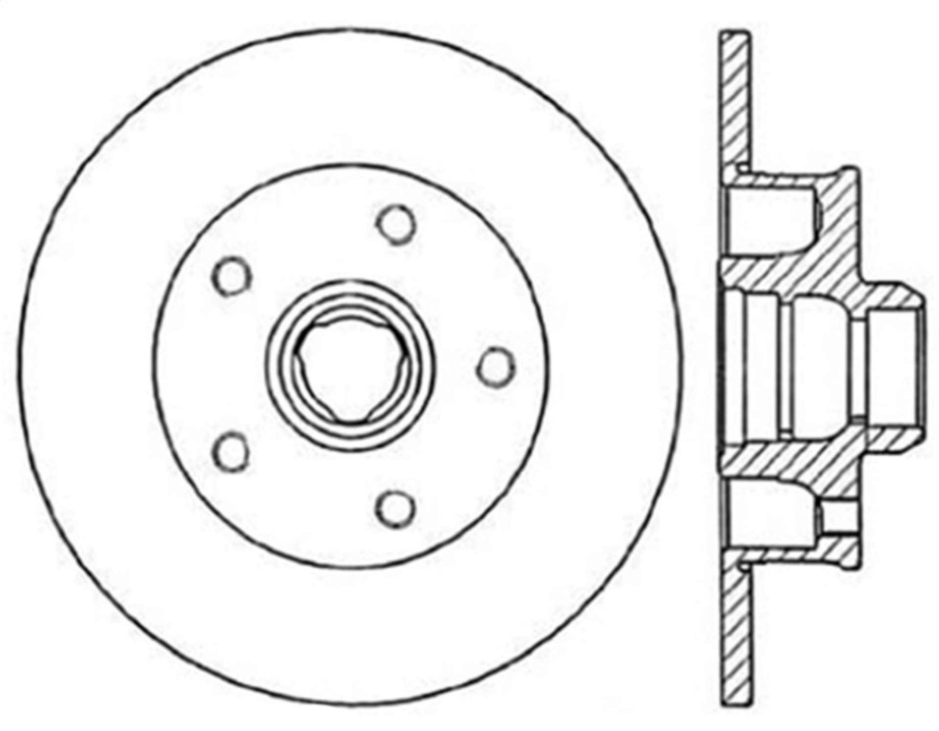 Picture of StopTech Drilled Sport Brake Rotor