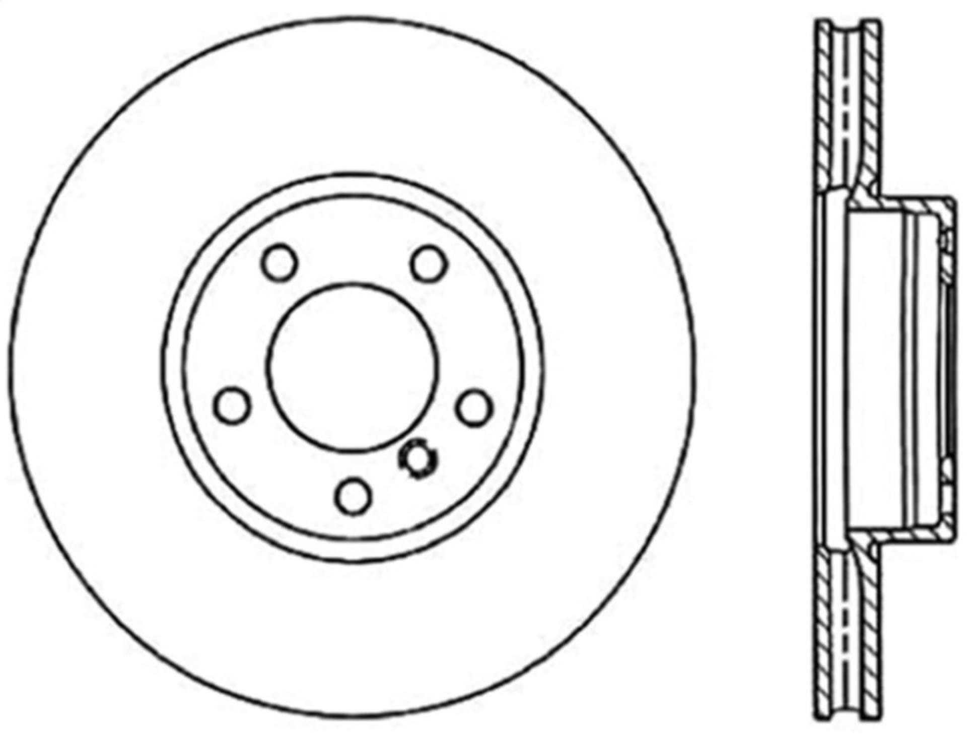 Picture of StopTech Drilled Sport Brake Rotor