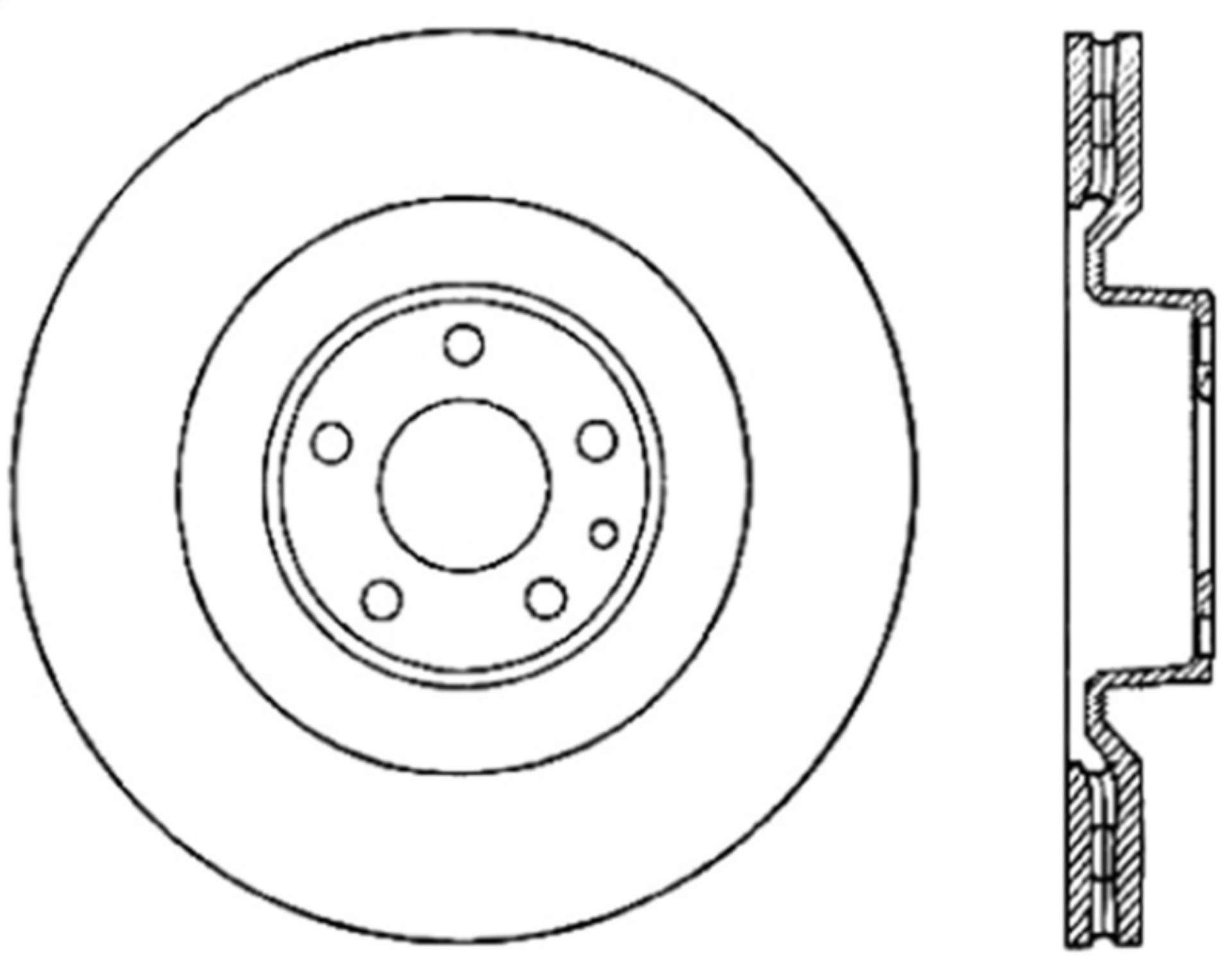 Picture of StopTech Drilled Sport Brake Rotor