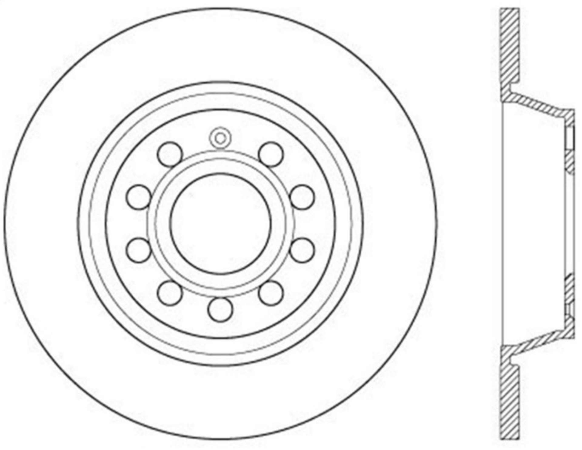 Picture of StopTech Drilled Sport Brake Rotor