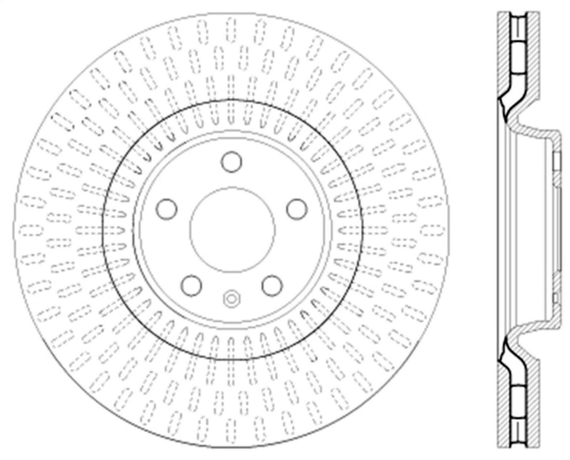 Picture of StopTech Drilled Sport Brake Rotor