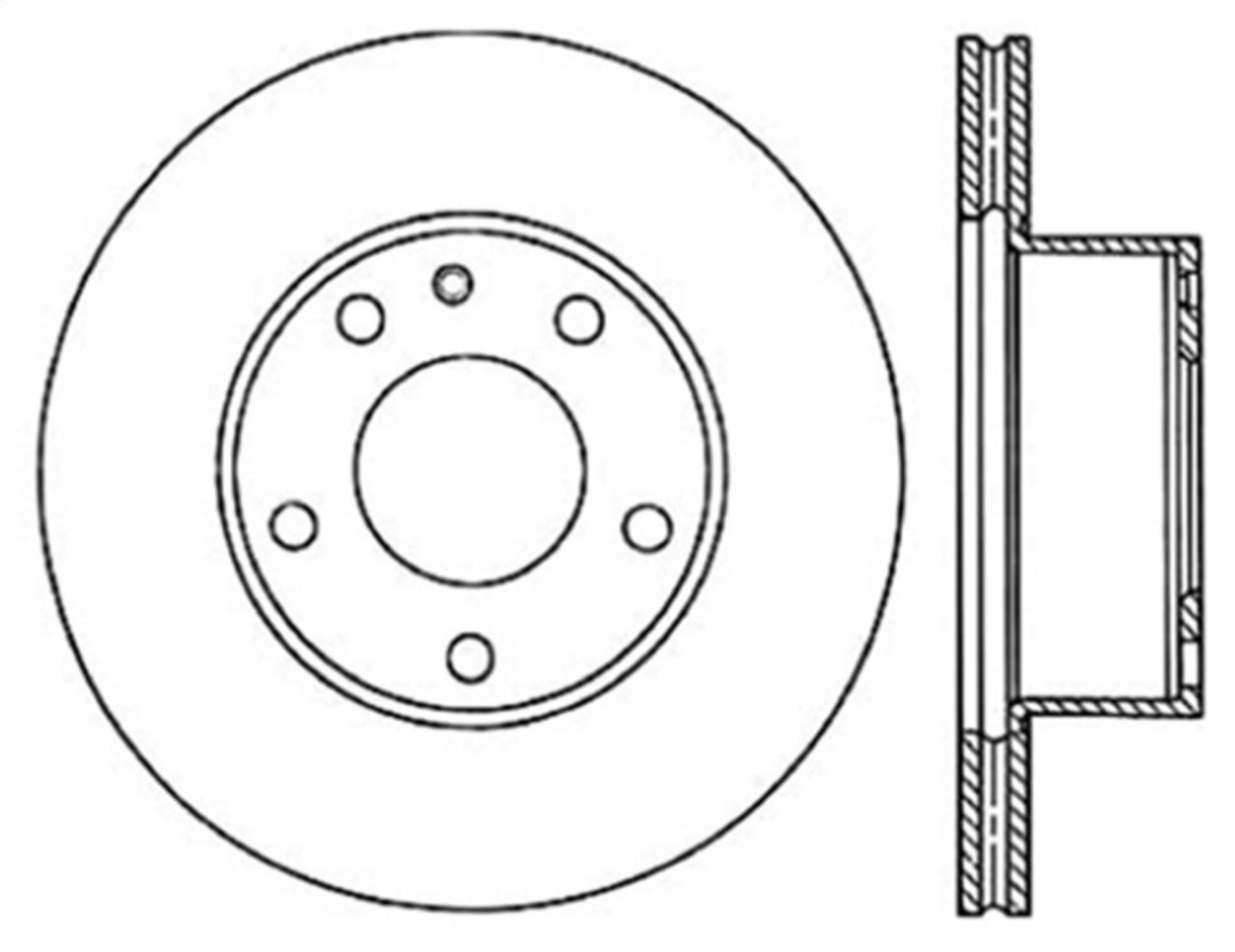 Picture of StopTech Drilled Sport Brake Rotor