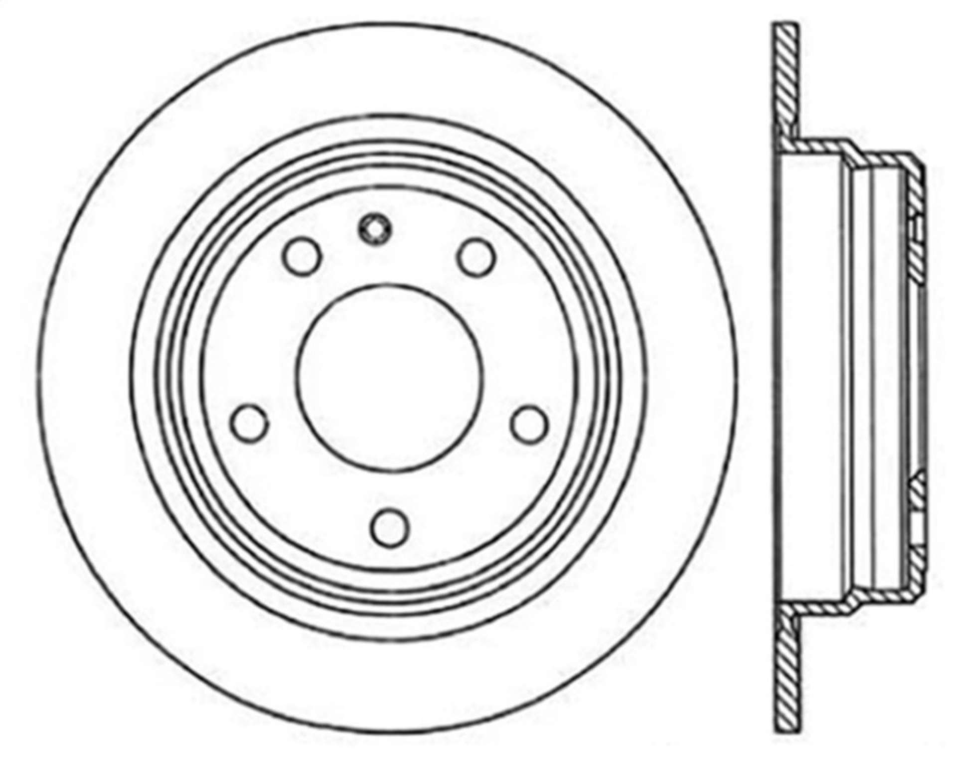 Picture of StopTech Drilled Sport Brake Rotor