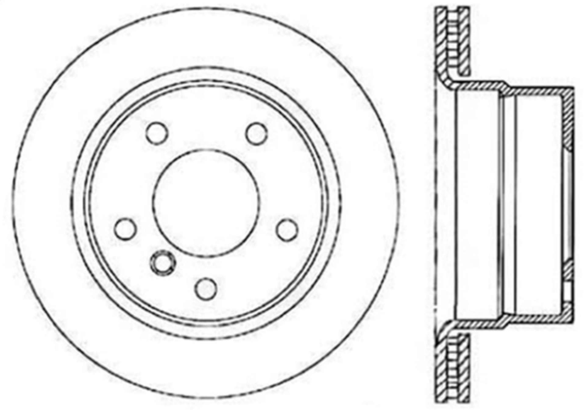 Picture of StopTech Drilled Sport Brake Rotor