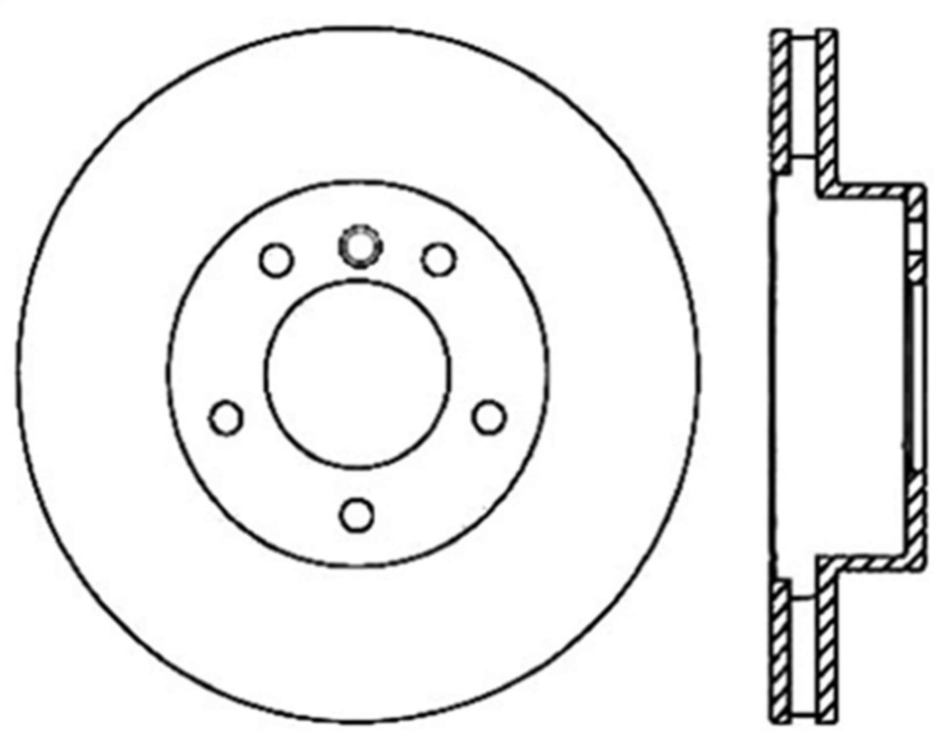 Picture of StopTech Drilled Sport Brake Rotor