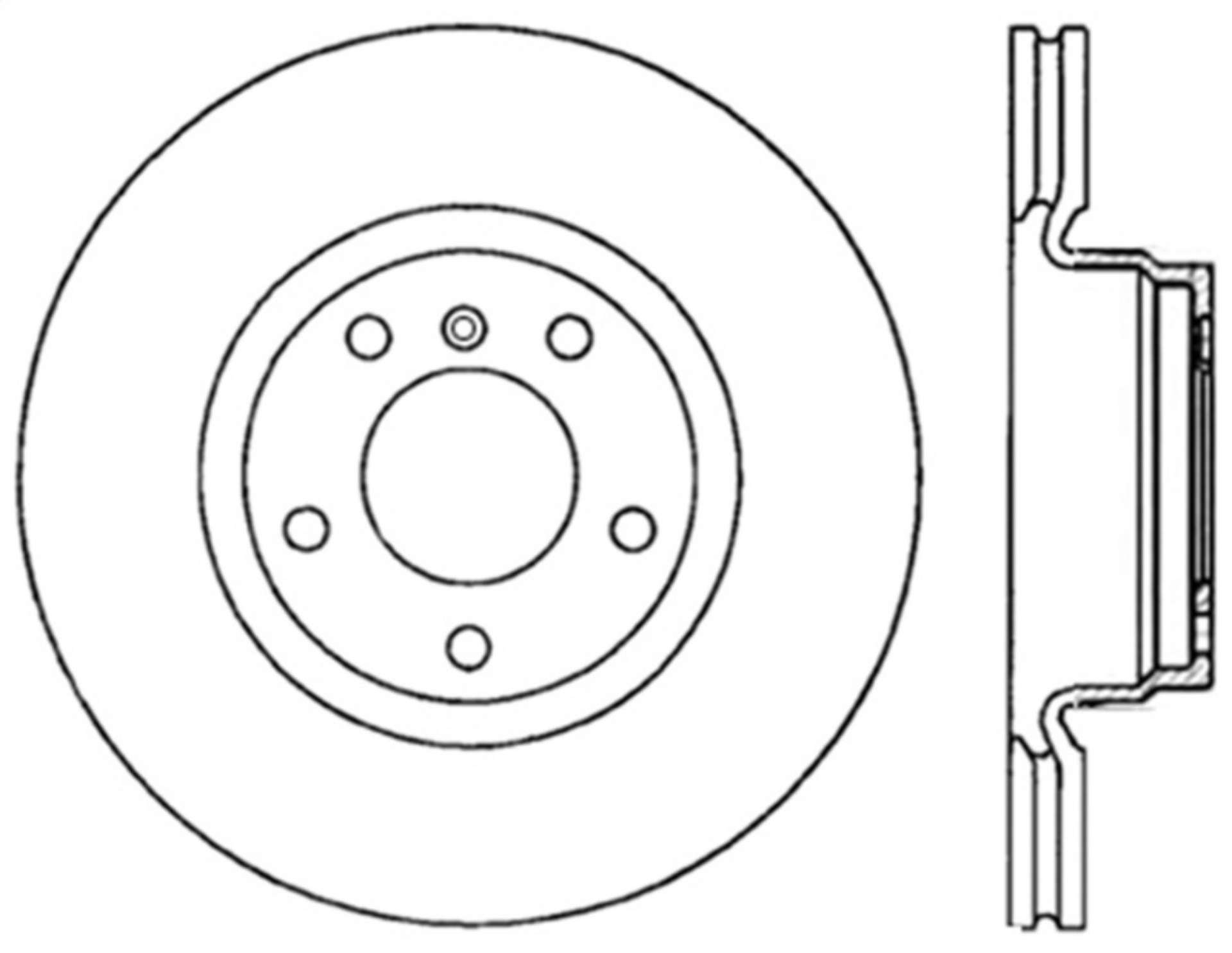 Picture of StopTech Drilled Sport Brake Rotor