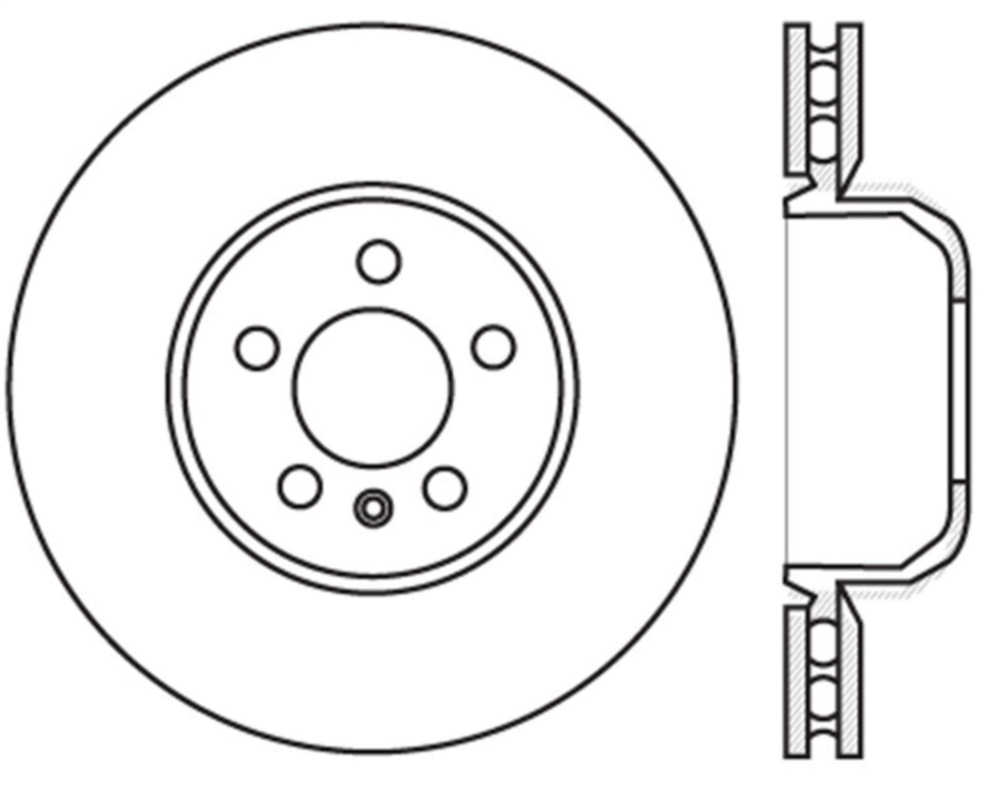 Picture of StopTech Drilled Sport Brake Rotor