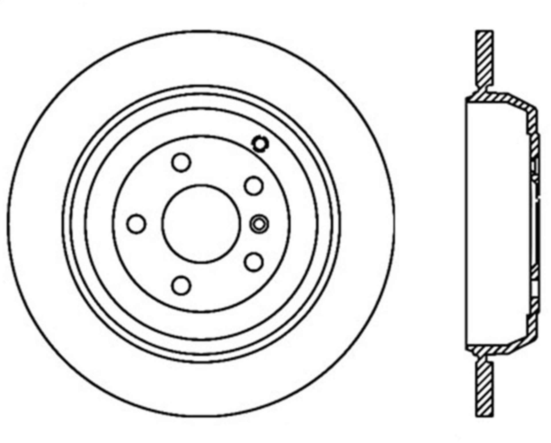 Picture of StopTech Drilled Sport Brake Rotor