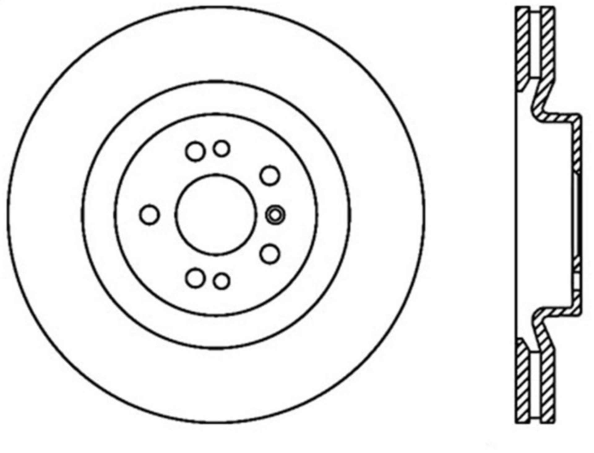 Picture of StopTech Drilled Sport Brake Rotor