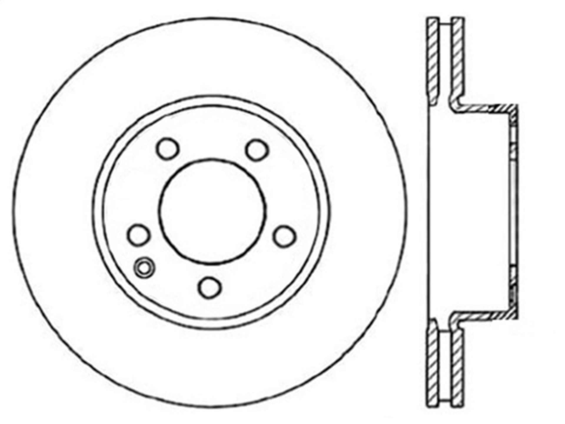 Picture of StopTech Drilled Sport Brake Rotor