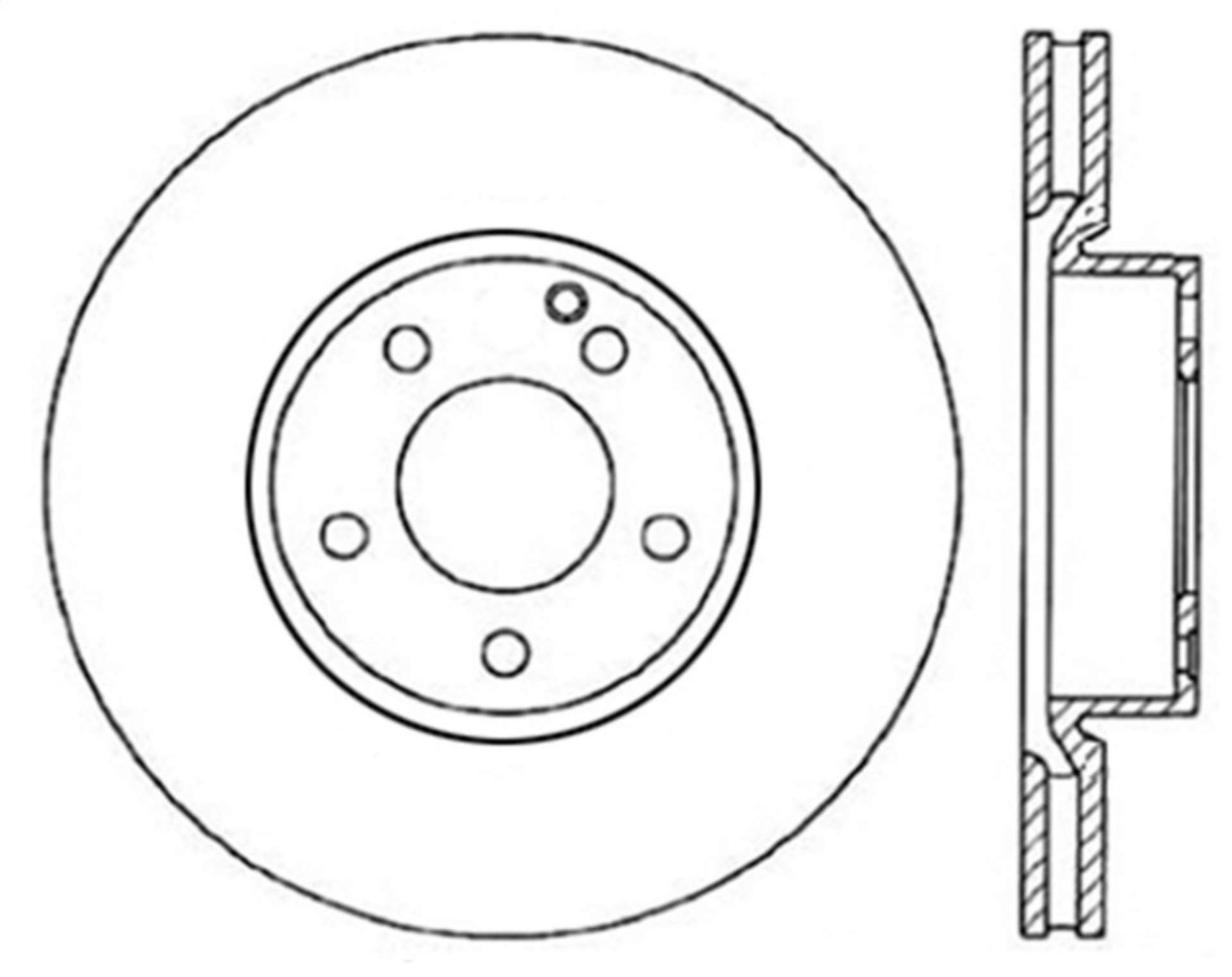 Picture of StopTech Drilled Sport Brake Rotor