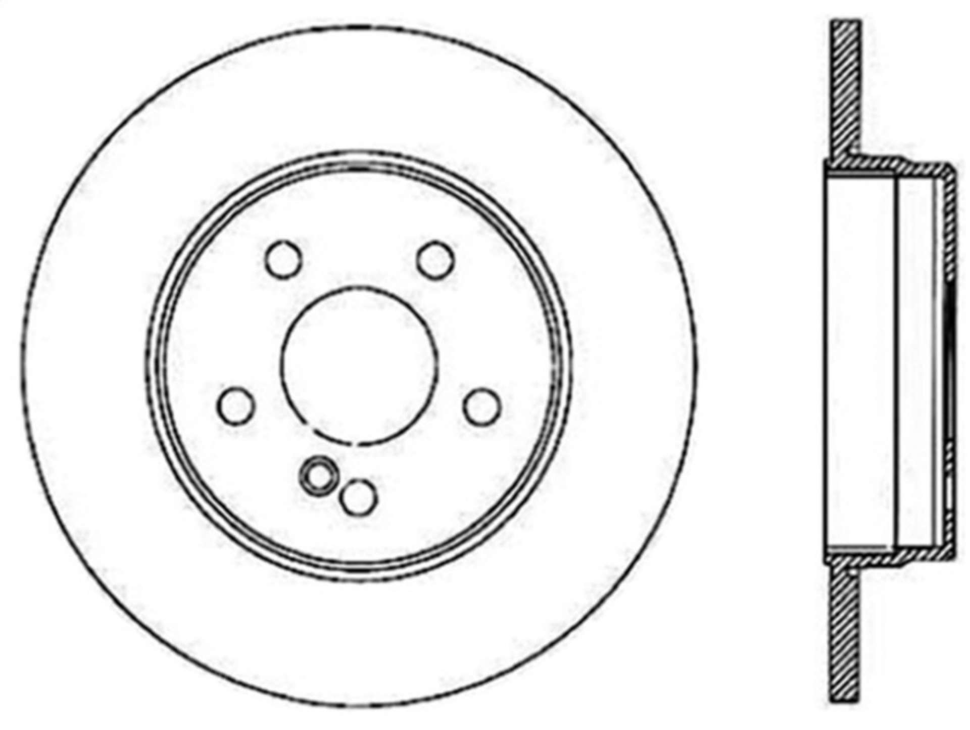 Picture of StopTech Drilled Sport Brake Rotor