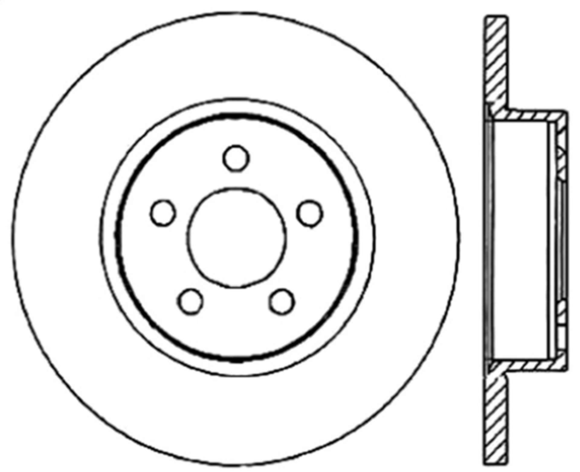 Picture of StopTech Drilled Sport Brake Rotor