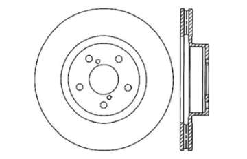 Picture of StopTech Drilled Sport Brake Rotor