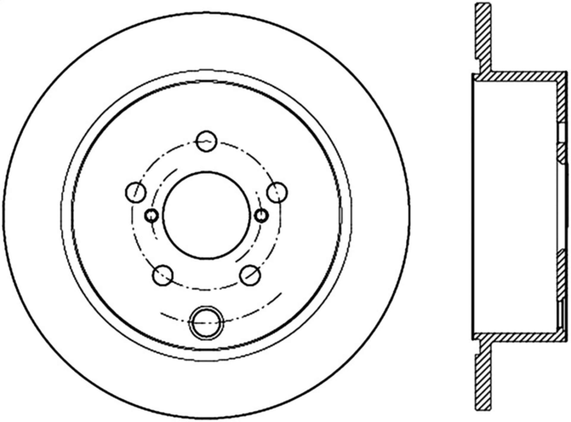 Picture of StopTech Drilled Sport Brake Rotor