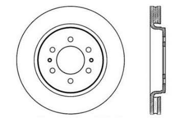 Picture of StopTech Drilled Sport Brake Rotor