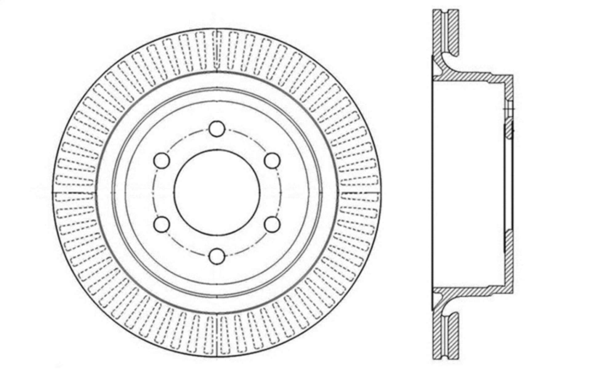 Picture of StopTech Drilled Sport Brake Rotor