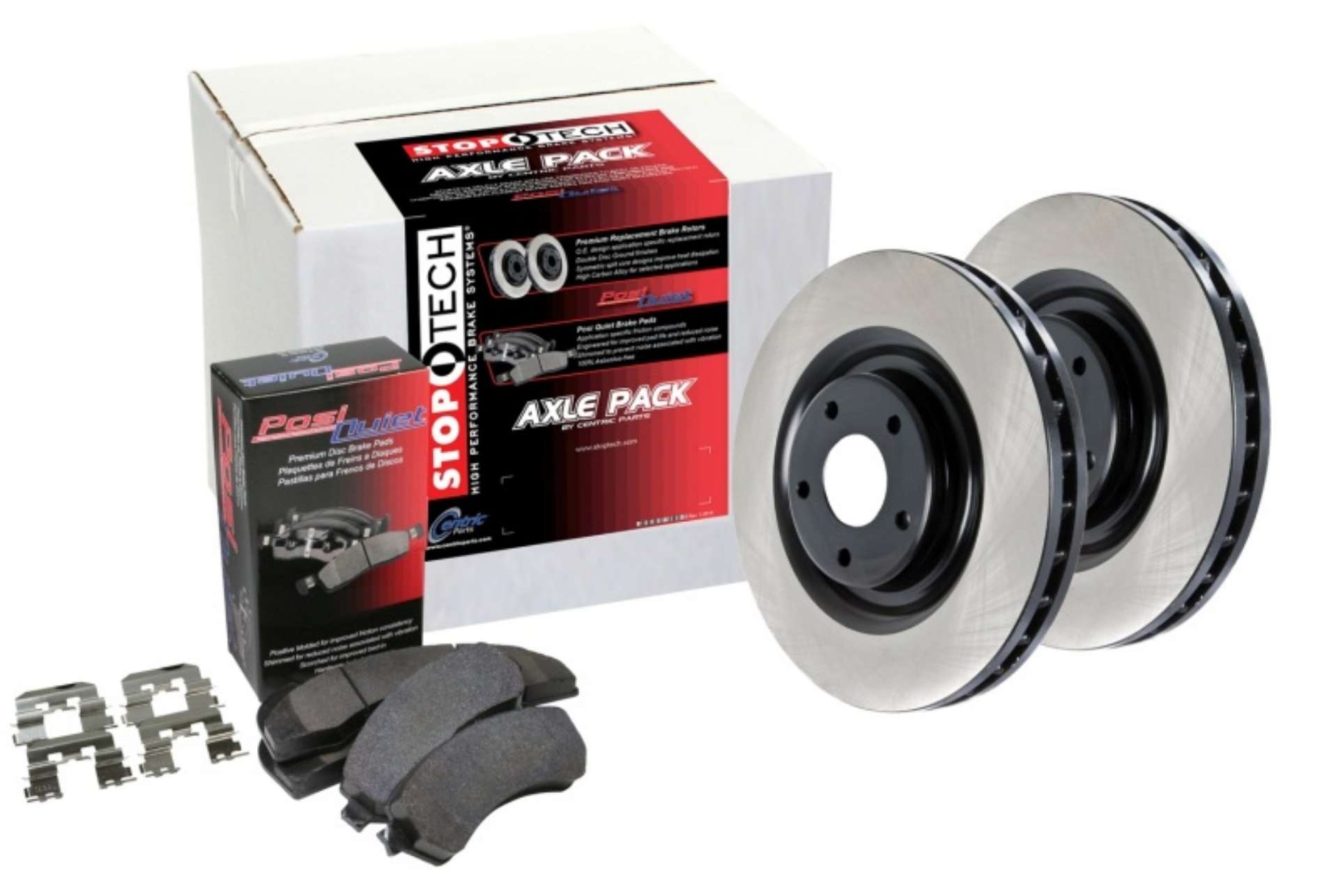 Picture of Centric OE Coated Front & Rear Brake Kit 4 Wheel