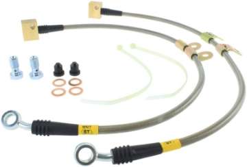 Picture of StopTech 06-09 Chevy Trailblazer Stainless Steel Front Brake Lines