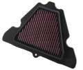 Picture of K&N 11-13 Kawasaki Z1000 1000- ZX1000 Ninja - 11-12 Z1000 SX - 12 Versys 1000 Replacement Air Filter