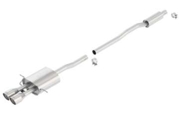 Picture of Borla 07-14 Mini Cooper S - Coupe S 1-6L Turbo FWD AT-MT Catback Exhaust