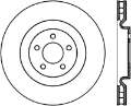 Picture of StopTech 07-13 Mustang Shelby - 11-13 Mustang GT Front Left Slotted & Drilled CRYO-STOP Brake Rotor