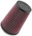 Picture of K&N Universal Rubber Filter Round Tprd 3-313in Flange ID x 4-75in Base OD x 3-5in Top OD x 6-5in H