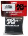 Picture of K&N Universal Precharger Round Tapered Filter Wrap Black 4in Top ID - 4-5in Base ID - 6-5in Height