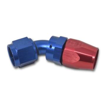 Picture of Russell Performance -4 AN Red-Blue 45 Degree Full Flow Hose End