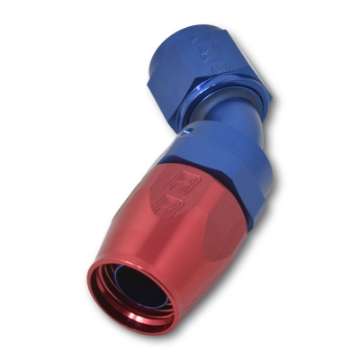 Picture of Russell Performance -4 AN Red-Blue 45 Degree Full Flow Hose End