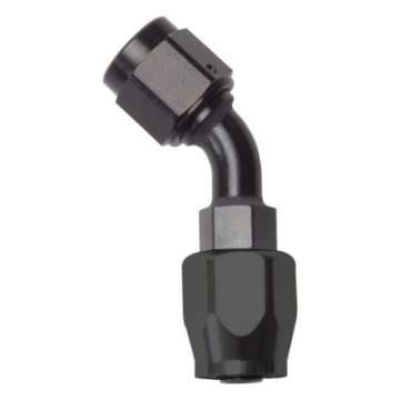 Picture of Russell Performance -12 AN Black 45 Degree Full Flow Hose End