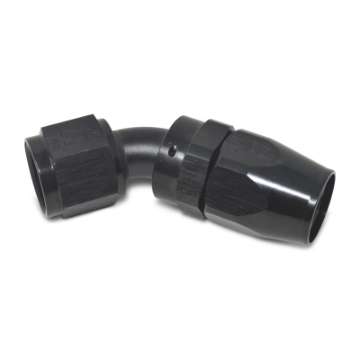 Picture of Russell Performance -12 AN Black 45 Degree Full Flow Hose End