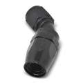 Picture of Russell Performance -12 AN Black 45 Degree Full Flow Hose End