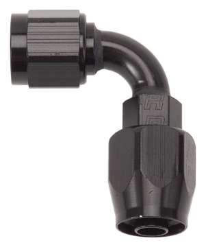 Picture of Russell Performance -4 AN Black 90 Degree Full Flow Hose End