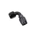 Picture of Russell Performance -8 AN Black 90 Degree Full Flow Hose End