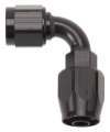 Picture of Russell Performance -12 AN Black 90 Degree Full Flow Hose End