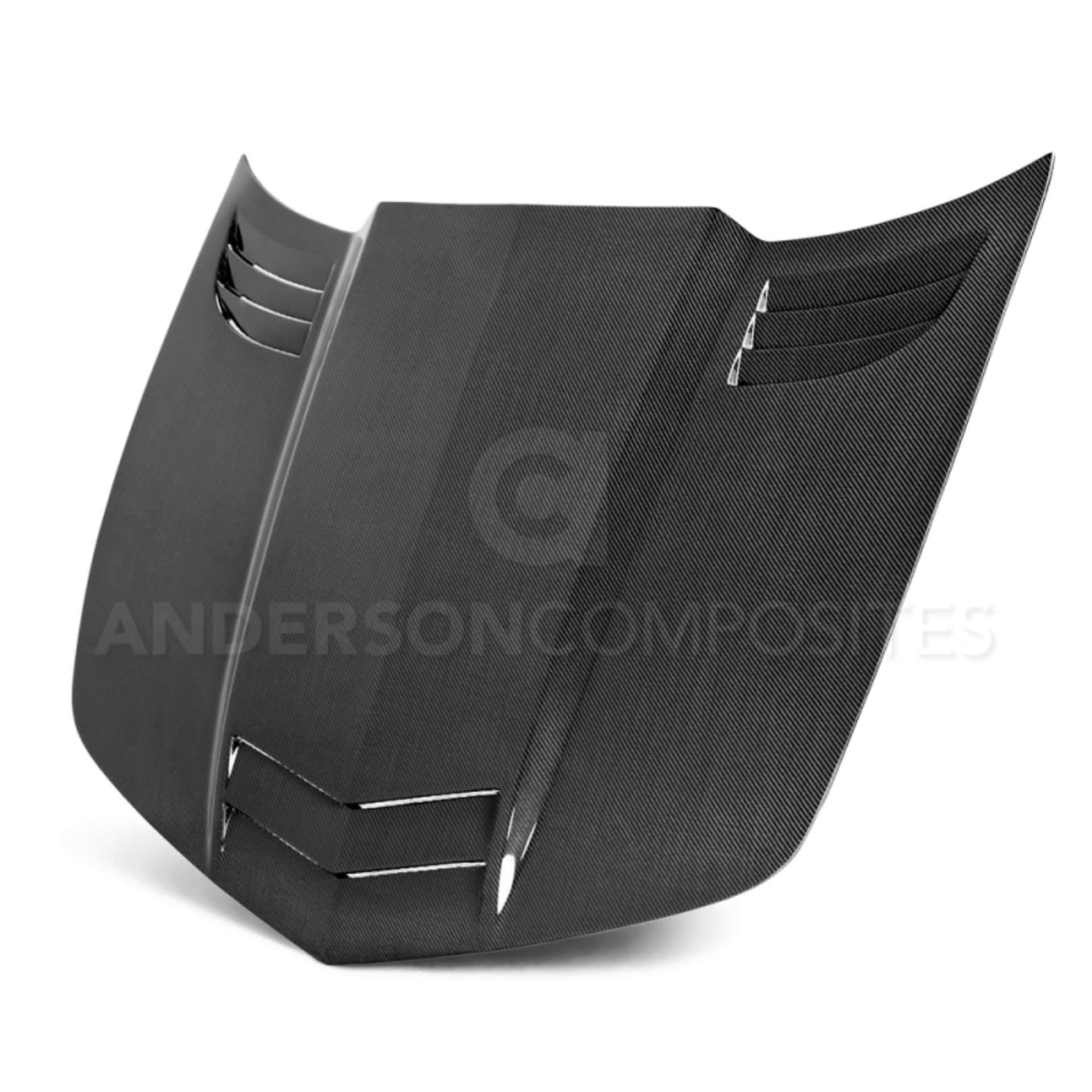 Picture of Anderson Composites 10-13 Chevy Camaro TT-Style Carbon Fiber Hood