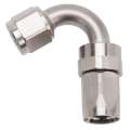 Picture of Russell Performance -12 AN Endura 120 Degree Full Flow Swivel Hose End With 1-1-8in Radius