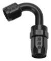 Picture of Russell Performance -12 AN Black 120 Degree Full Flow Swivel Hose End