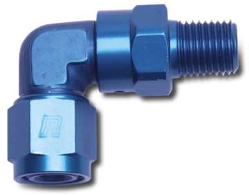 Picture of Russell Performance -8 AN 90 Degree Female to Male 1-4in Swivel NPT Fitting