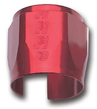 Picture of Russell Performance -6 AN Anodized Red Tube Seal Hose End For 5-16in Fuel Hose