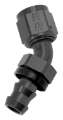 Picture of Russell Performance -6 AN Twist-Lok 45 Degree Hose End Black